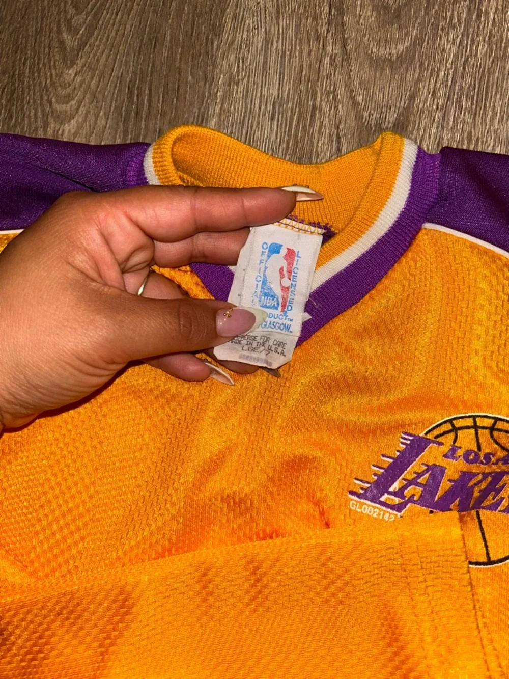 Vintage NBA Lakers Jersey - Picture 4 of 5